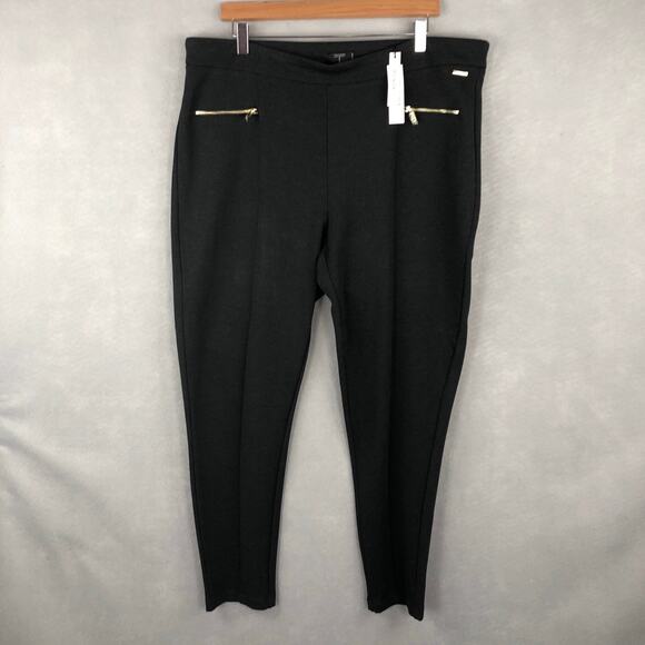 Tahari Pants - Tahari Women's Size 2X Pull-On Skinny Dress Pants Charcoal NEW
